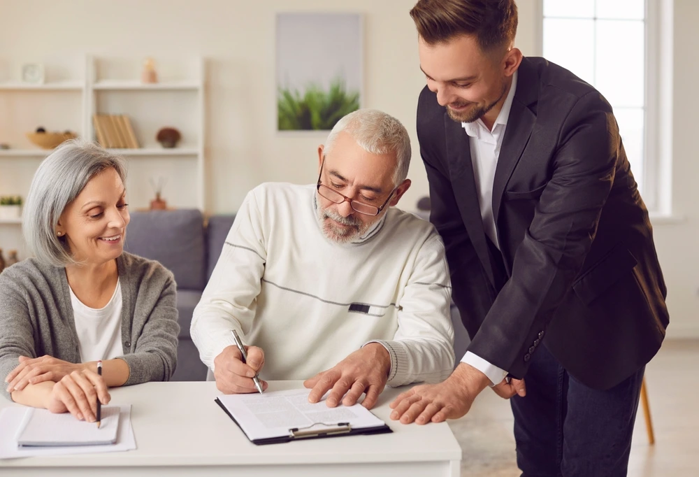 Seniors with the Lawyer