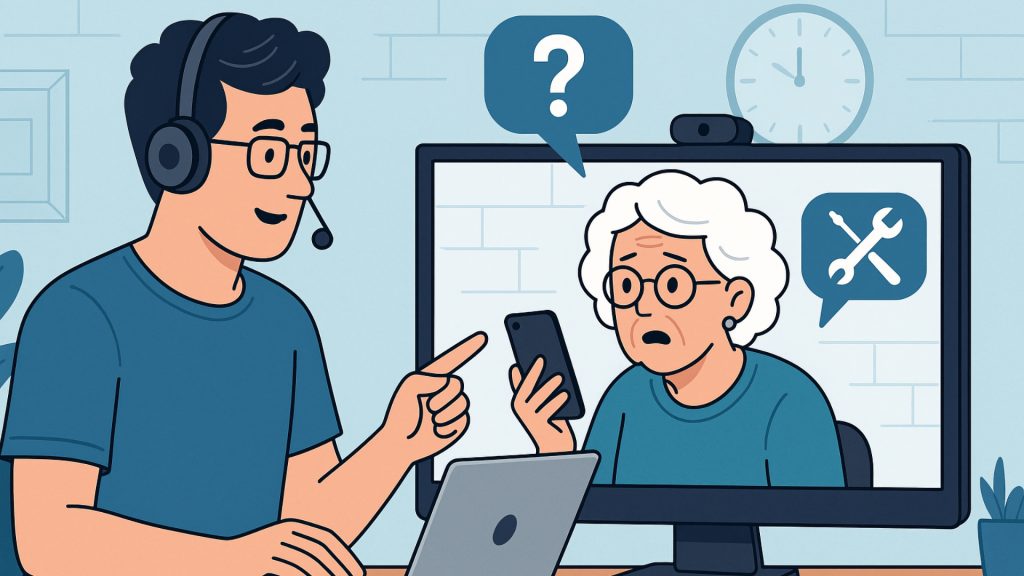 Providing Tech Support to Remote Family Members